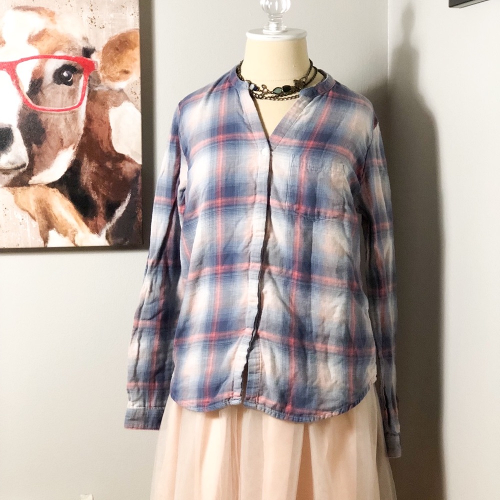 L.L.Bean Double Layer Cotton Plaid Shirt
